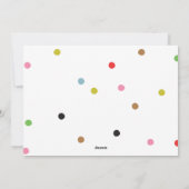 Elegante Typografie Ein Foto frohe Weihnachten (Rückseite)