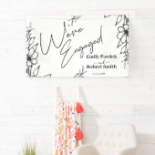 Elegante Typografie ist verlobt Banner (Insitu)