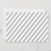 Elegante Typografie Paare Einladung zur Dusche (Rückseite)