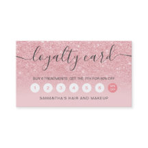 elegante Typografie Rosa Glitzer Glitzern ombre