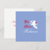 Elegante Typografie sei meins, sagen wir ja Liebe  (Vorne/Hinten)