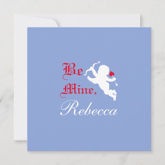 Elegante Typografie sei meins, sagen wir ja Liebe  (Vorderseite)