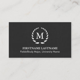 Elegante u. moderne Studenten-Visitenkarten Telefonnummerkarte