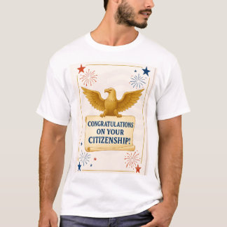 Elegante U.S. Staatsbürgerschaft Herzlichen Glückw T-Shirt