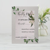 Elegante UAWG Einladung (Stehend Vorderseite)