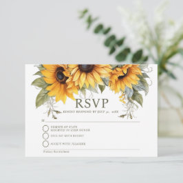 Elegante UAWG Response Card RSVP Karte
