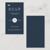 Elegante uAwg Visitenkarte (Vorne/Hinten)