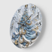 Elegante Uhren zieren den Baum (Winkel)