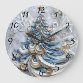 Elegante Uhren zieren den Baum (Vorderseite)