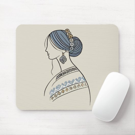 Elegante ukrainische Folk Art Mousepad (Mit Mouse)