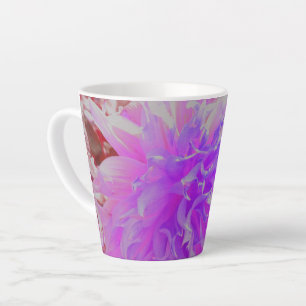 Elegante ultraviolette Dekorative Dahlia-Blume Milchtasse