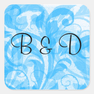 ELEGANTE UMSCHLAG AUFKLEBER-STICKER-VORLAGE QUADRATISCHER AUFKLEBER