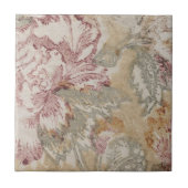 Elegante Unbelebt: Vintage Keramik Fliese (Vorderseite)