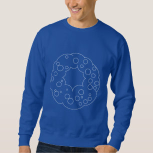 Elegante und abgerundete Krone für Feiertage Sweatshirt