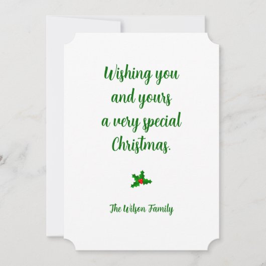 Elegante und einfache, individuell gestaltete Urla Einladung (Vorderseite)