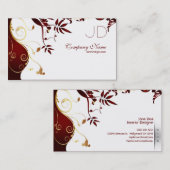 Elegante und einfache Innenarchitektur Visitenkarte (Vorne/Hinten)