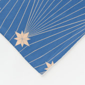 Elegante und einfache Weihnachten Fleecedecke (Ecke)