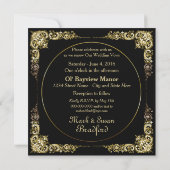 Elegante und einzigartige Einladung zur Erneuerung (Rückseite)