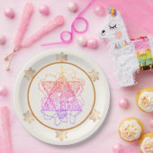 Elegante und farbenfrohe Teller (Party)