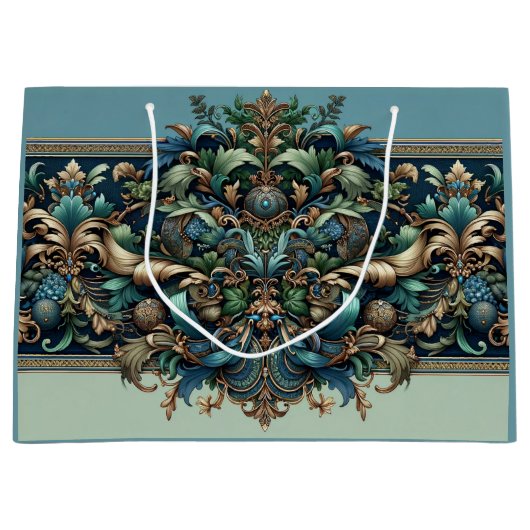 Elegante und festliche Geschenktasche Große Geschenktüte (Vorderseite)