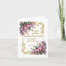 Elegante und lebendige Orchideenblumen Hochzeiten