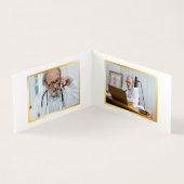 Elegante und liebevolle Lebensfeier Beerdigung (Innenseite)