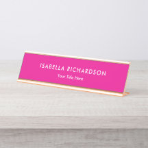 Elegante und Minimalistische Magenta