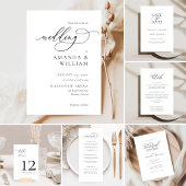 Elegante und moderne Einladung zur Hochzeit