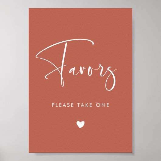 Elegante und moderne Gastgeschenke Hochzeiten aus  Poster (Vorne)