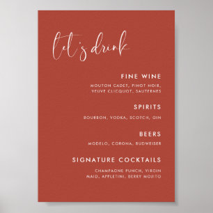 Elegante und moderne Gran Café Al Porto Bar Poster