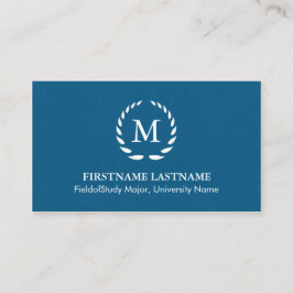 Elegante und moderne Student Business Cards Telefonnummerkarte