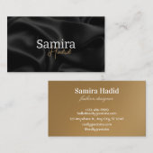 Elegante und moderne Visitenkarten Visitenkarte (Vorne/Hinten)