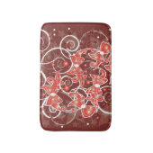 Elegante und Niedliche Weihnachtsmänner und -stars Badematte (Vorderseite Vertikal)