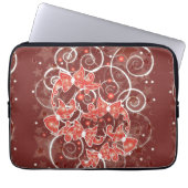 Elegante und Niedliche Weihnachtsmänner und -stars Laptopschutzhülle (Vorderseite)