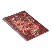 Elegante und Niedliche Weihnachtsmänner und -stars Notizblock (Rechte Seite)