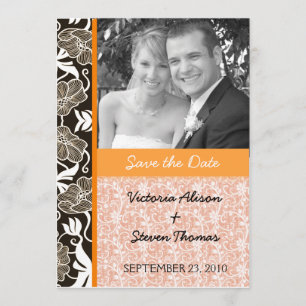 Elegante und romantische Liebhaber Hochzeit Einlad Save The Date