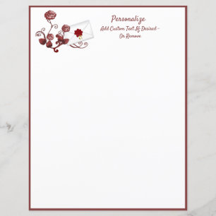 Elegante und romantische Rote Rose