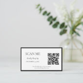 Elegante und schicke Hochzeit mit botanischem Wapp Begleitkarte (Stehend Vorderseite)