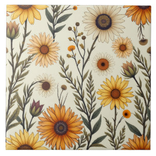 elegante und schöne Blume. Fliese