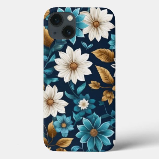 Elegante und schöne Frühlingsflorale Art Case-Mate iPhone Hülle (Rückseite)