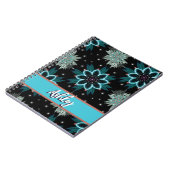 Elegante und stilvolle Mandala Art Notizblock (Linke Seite)