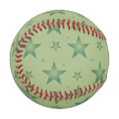 Elegante und stilvolle Olive Stars auf dem Sage Gr Baseball (Vorderseite Links)