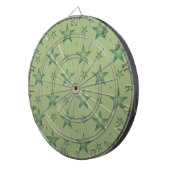 Elegante und stilvolle Olive Stars auf dem Sage Gr Dartscheibe (Vorderseite rechts)