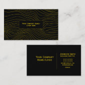 Elegante und stilvolle Vorlage für Visitenkarten Visitenkarte (Vorne/Hinten)