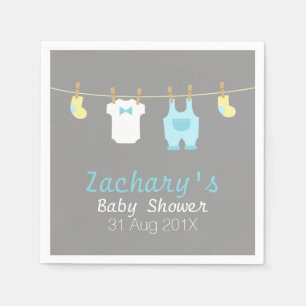 Elegante und süße Babykleidung für Jungen, Babypar Serviette