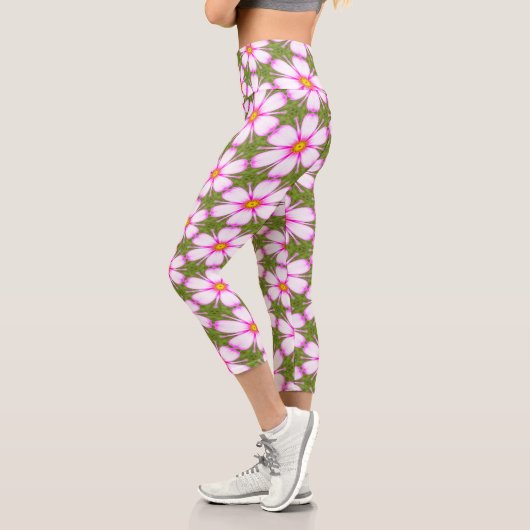 Elegante und wunderbare Muster aus Pret extrahiert Capri Leggings (Links)