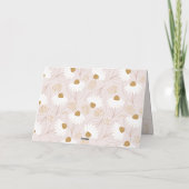 Elegante und zarte Muttertagskarte Karte (Rückseite)