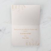 Elegante und zarte Muttertagskarte Karte (Innenseite)