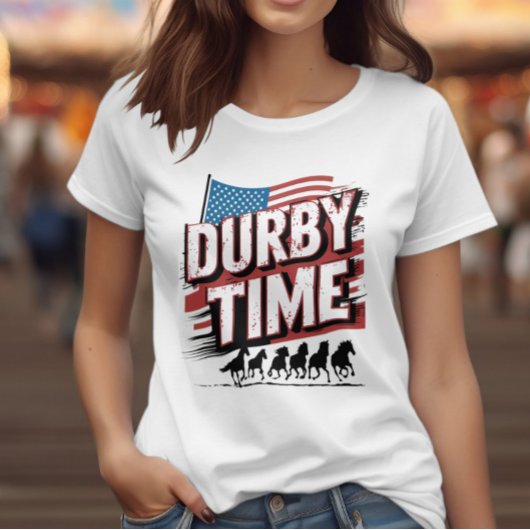 Elegante Unleashed: Derby Time Event Logo T-Shirt