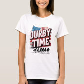 Elegante Unleashed: Derby Time Event Logo T-Shirt (Vorderseite)